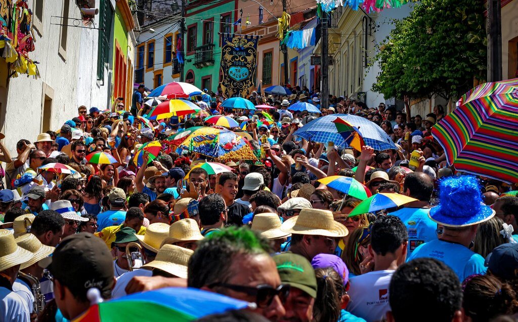 Carnaval de Olinda. Fonte: Circuito Fora do Eixo, Flickr. 