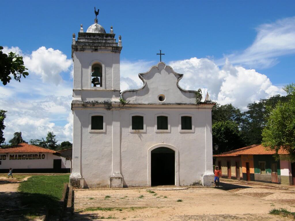 Igreja de Nossa Senhora do Rosário dos Pretos Alcântara. Fonte: Wikipédia
