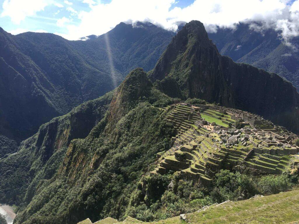 Cidade de Machu Picchu. 
